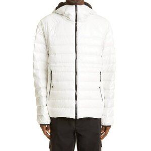Moncler White Puffer Down Coat Jildaz Giubbotto Coat NWT $1385, Size XL (4)